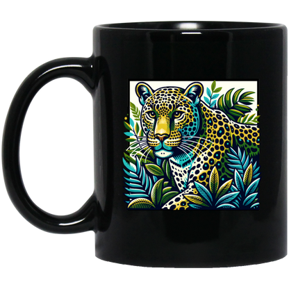 Vintage Style Leopard Mugs