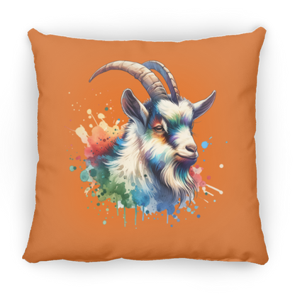 Goat Portrait Watercolor - Pillows