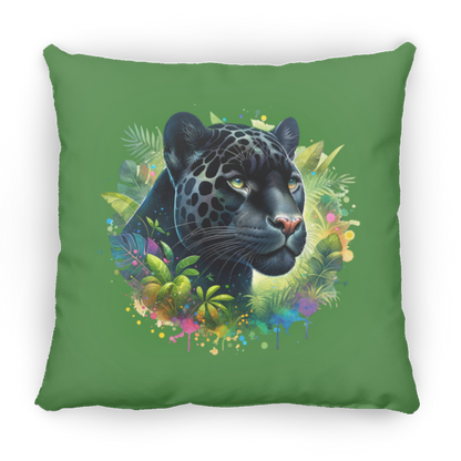 Melanistic Leopard - Pillows