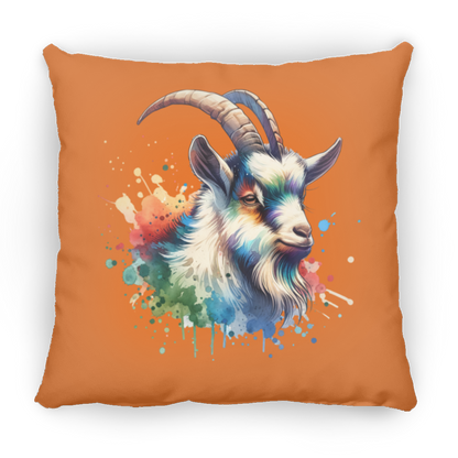 Goat Portrait Watercolor - Pillows