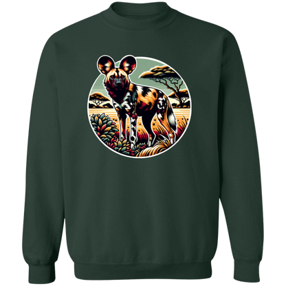 African Wild Dog Graphic - T-shirts, Hoodies and Sweatshirts