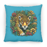 Jaguar in Bushes Pillows