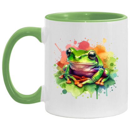 Watercolor Treefrog Mugs