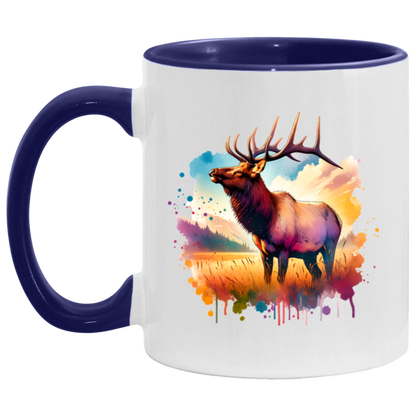 Roosevelt Elk in Field Mugs