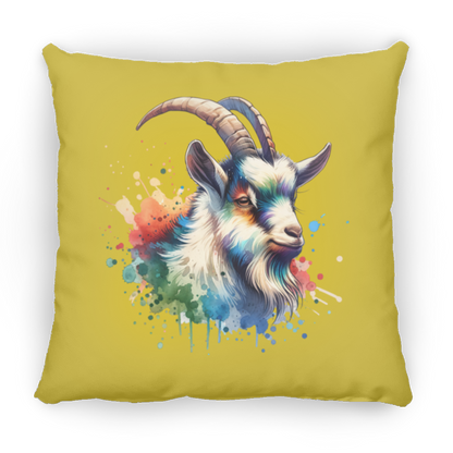 Goat Portrait Watercolor - Pillows