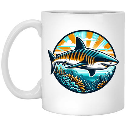 Tiger Shark Graphic Mugs