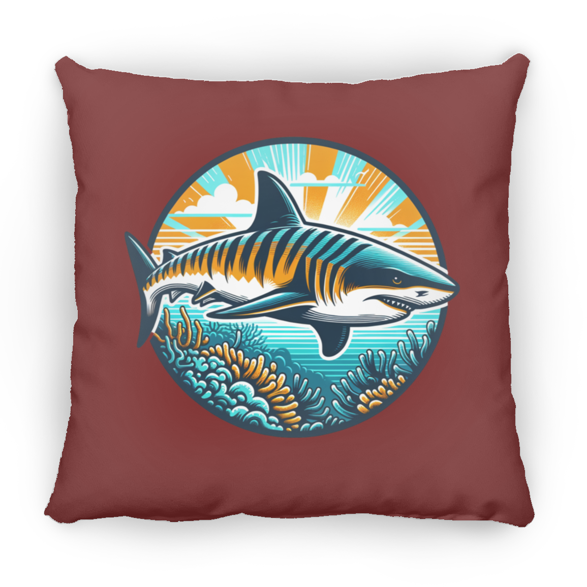 Tiger Shark Graphic - Pillows