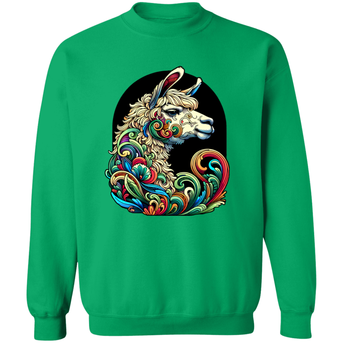 Art Nouveau Style Llama - T-shirts, Hoodies and Sweatshirts