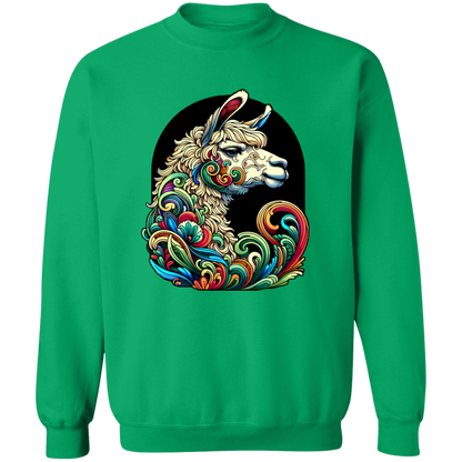 Art Nouveau Style Llama - T-shirts, Hoodies and Sweatshirts