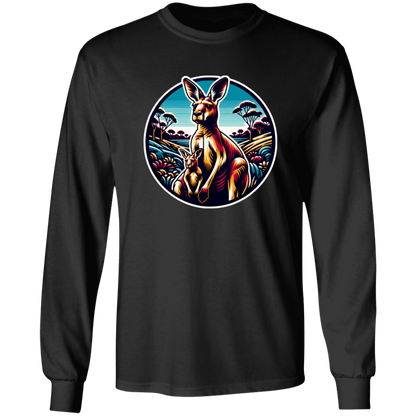 Kangaroo and Joey Graphic - T-shirts, Hoodies and Sweatshirts