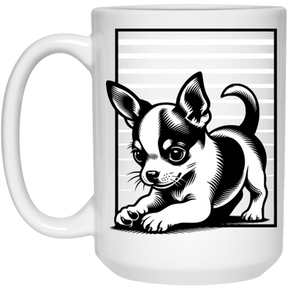 Chihuahua Stripes - Mugs