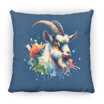 Goat Portrait Watercolor - Pillows