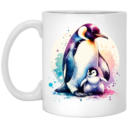 Penguin and Baby Mugs