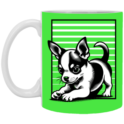 Chihuahua Stripes - Mugs