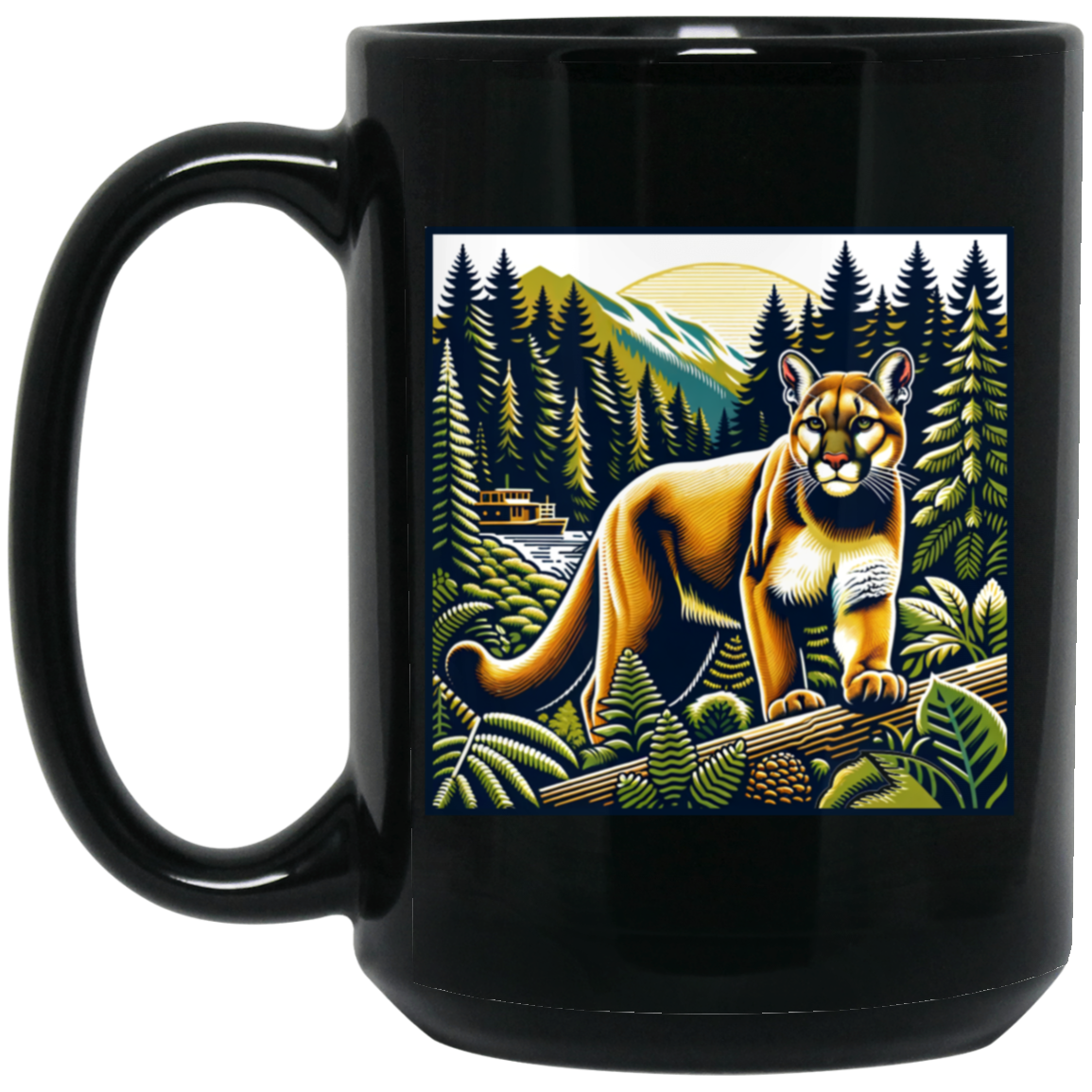 Cougar Vintage Style - Mugs