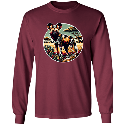 African Wild Dog Graphic - T-shirts, Hoodies and Sweatshirts