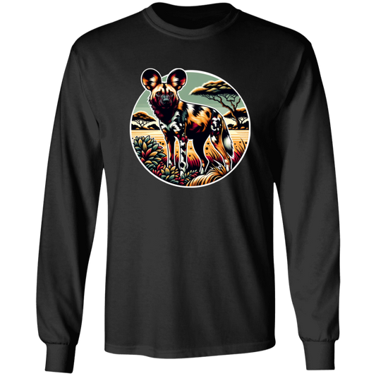 African Wild Dog Graphic - T-shirts, Hoodies and Sweatshirts