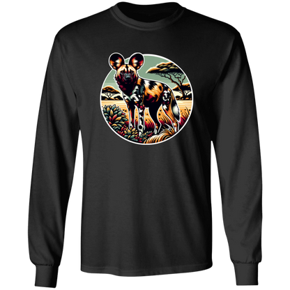 African Wild Dog Graphic - T-shirts, Hoodies and Sweatshirts