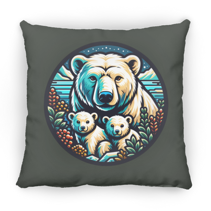 Polar Bear Circle - Pillows