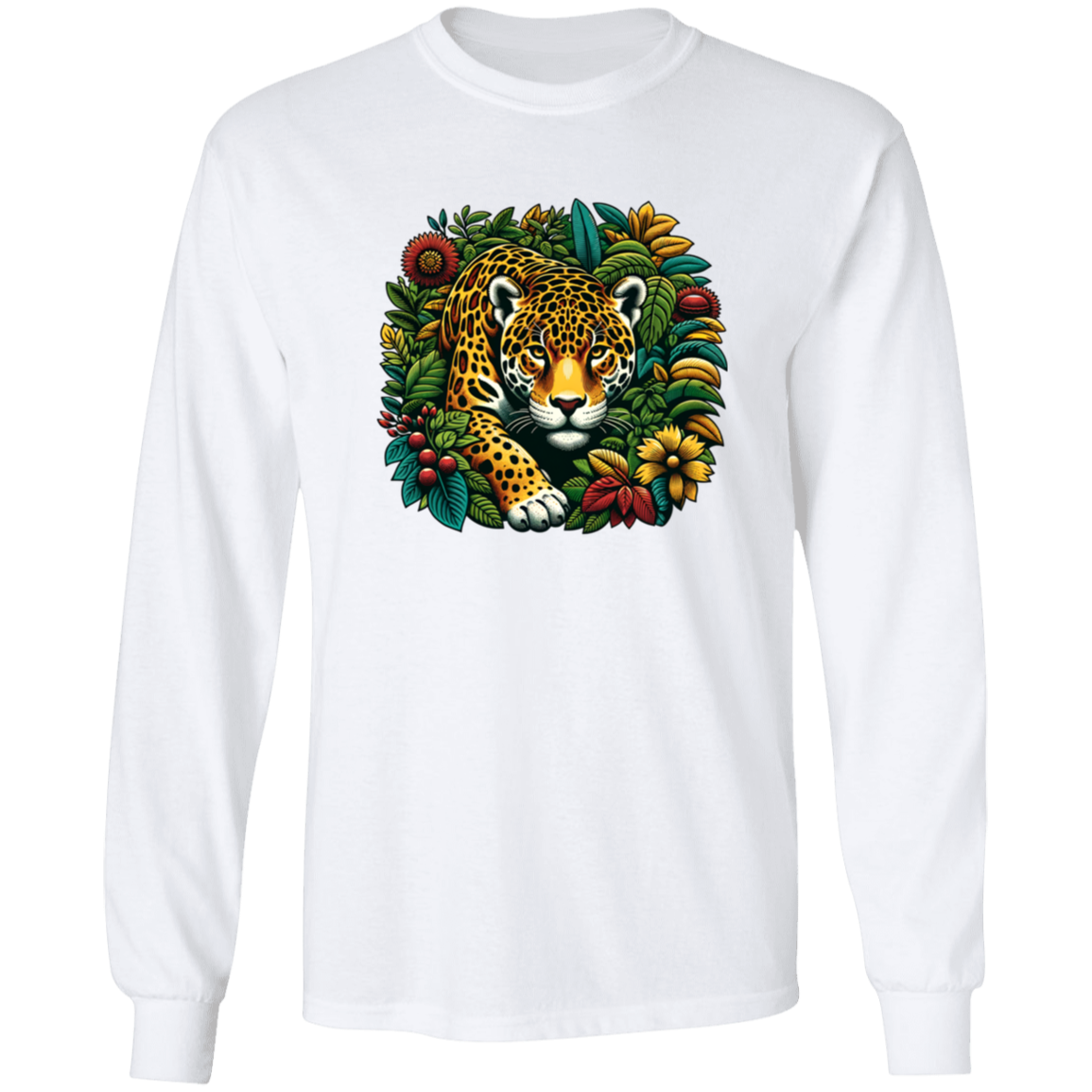 Jaguar in Bushes - T-shirts, Hoodies and Sweatshirts