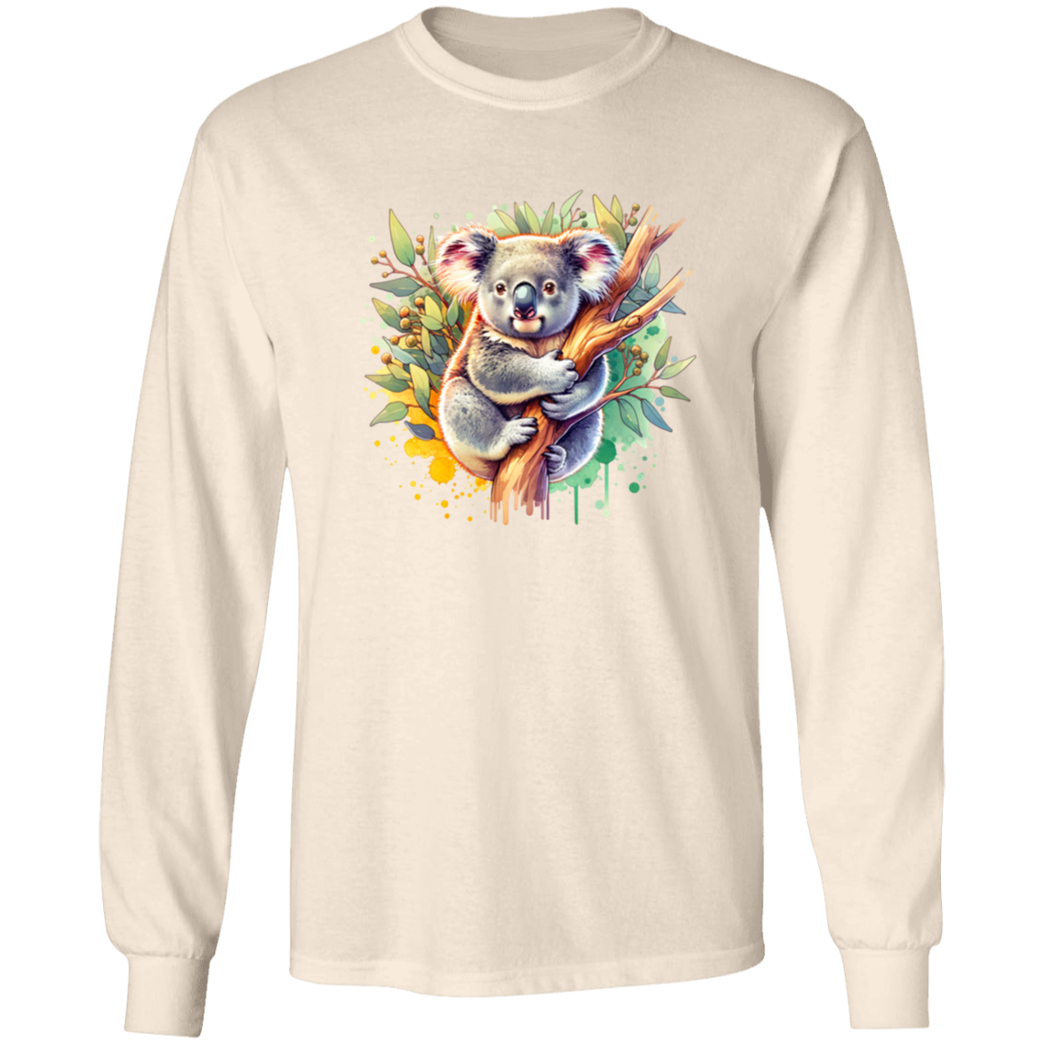 Koala on Branch - T-shirts, Hoodies and Sweatshirts