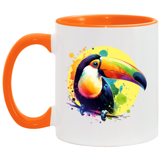 Toucan with Circle Mugs