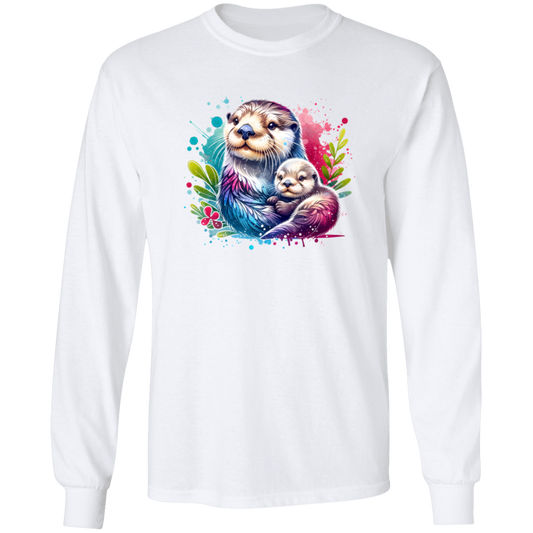 Sea Otter Mom and Baby - T-shirts, Hoodies and Sweatshirts