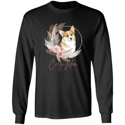 Corgi Mom Boho Wreath - T-shirts, Hoodies and Sweatshirts