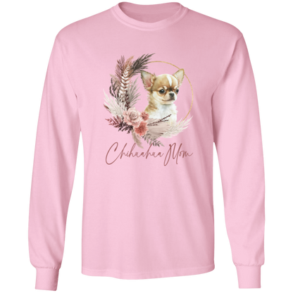 Chihuahua Mom Boho Wreath - T-shirts, Hoodies and Sweatshirts