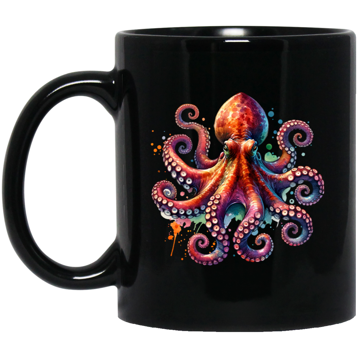 Octopus Front Mugs