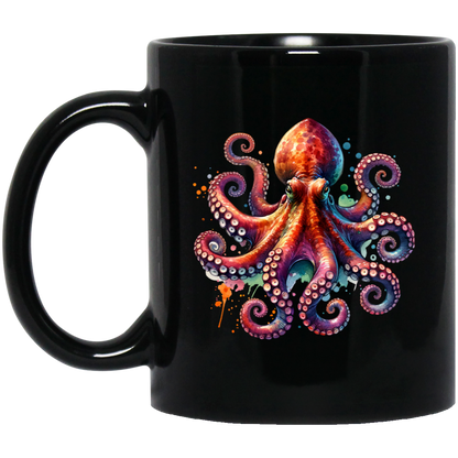 Octopus Front Mugs