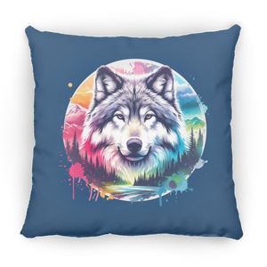 Wolf Spirit Rising Pillows