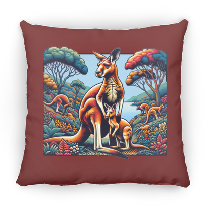 Troupe of Kangaroos Graphic - Pillows