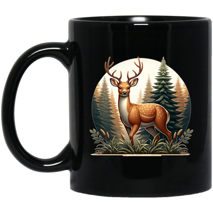 Buck in Forest - Mugs