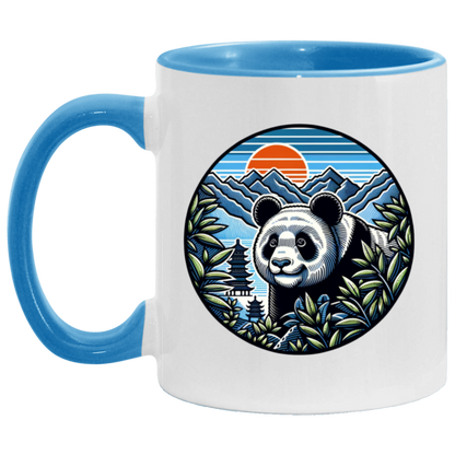 Panda in the Land of the Rising Sun Mugs