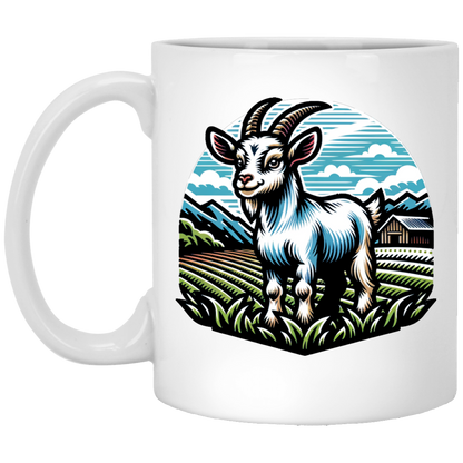 Alpine Goat Graphic - Mugs