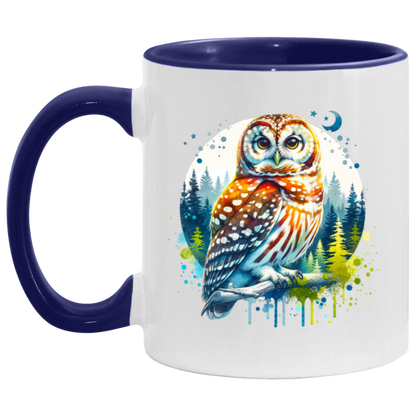 Watercolor Owl Mugs