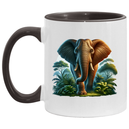 Elephant in Jungle - Mugs