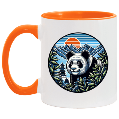 Panda in the Land of the Rising Sun Mugs