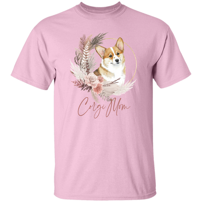 Corgi Mom Boho Wreath - T-shirts, Hoodies and Sweatshirts