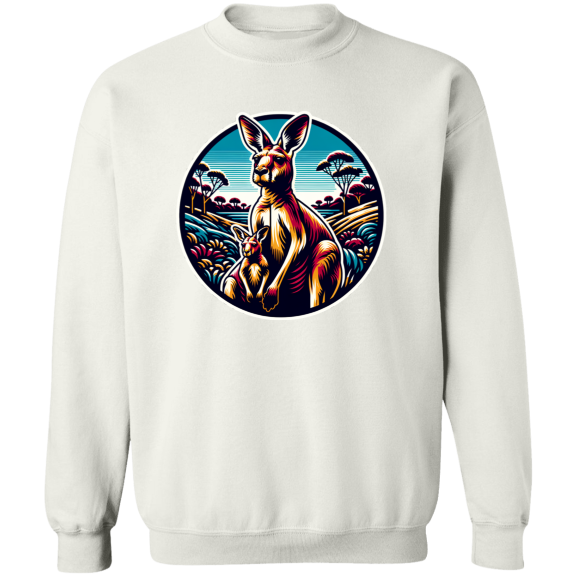 Kangaroo and Joey Graphic - T-shirts, Hoodies and Sweatshirts