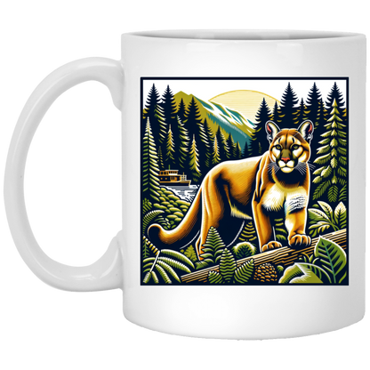 Cougar Vintage Style - Mugs