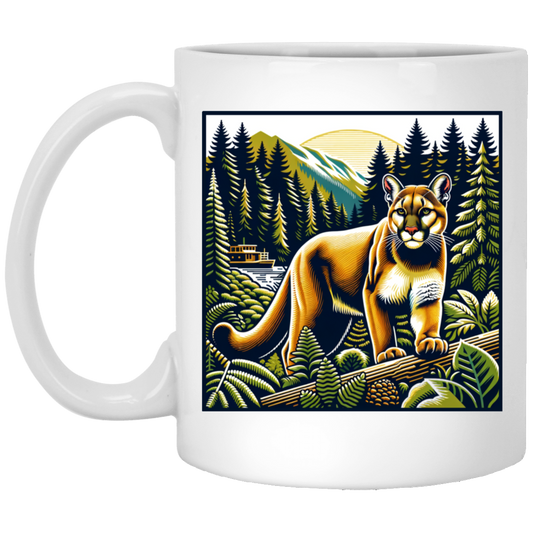 Cougar Vintage Style - Mugs