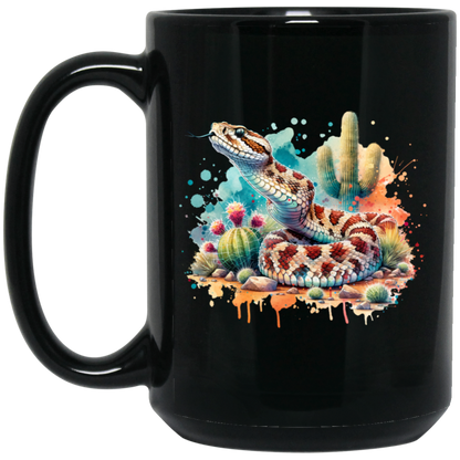 Rattlesnake Scenting the Air - Mugs