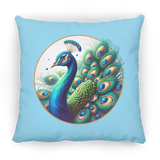 Peacock Circle Pillows