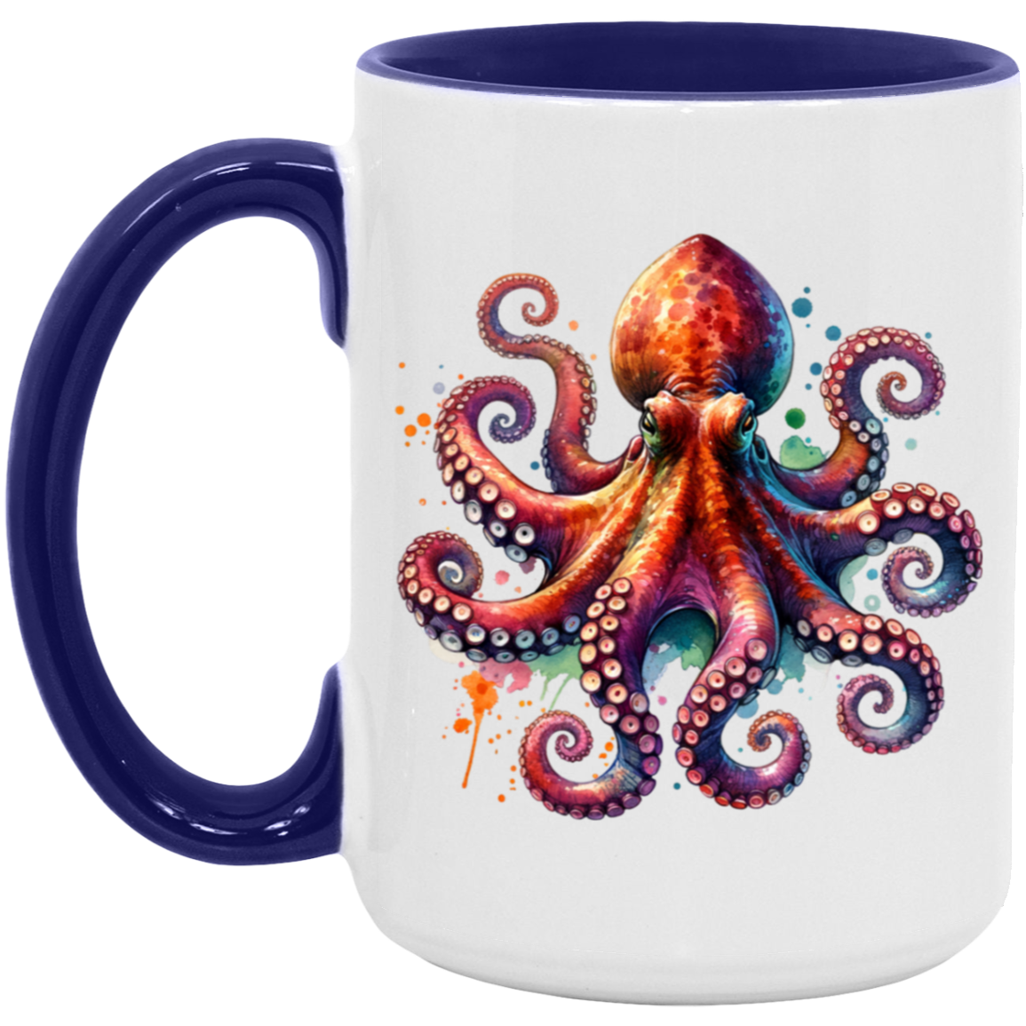 Octopus Front Mugs