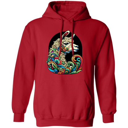 Art Nouveau Style Llama - T-shirts, Hoodies and Sweatshirts