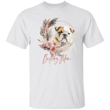 Bulldog Mom Boho Wreath T-shirts, Hoodies and Sweatshirts