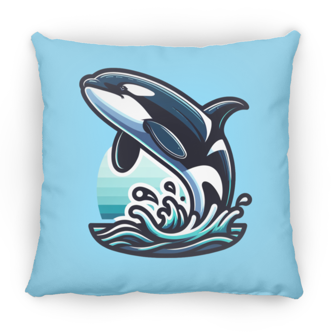Orca Splash - Throw Pillows