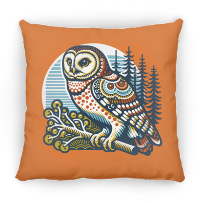 Folk Art Owl - Pillows